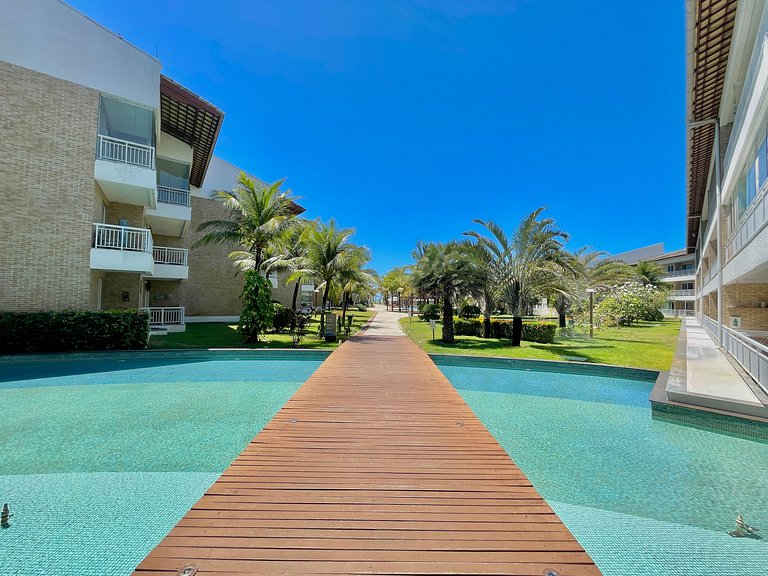 Resort Paraiso das Dunas - Pé na areia