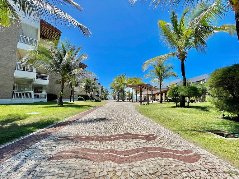 Resort Paraiso das Dunas - Pé na areia