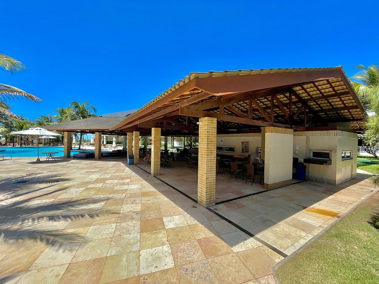 Resort Paraiso das Dunas - Pé na areia