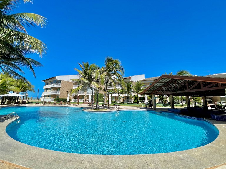 Resort Paraiso das Dunas - Pé na areia