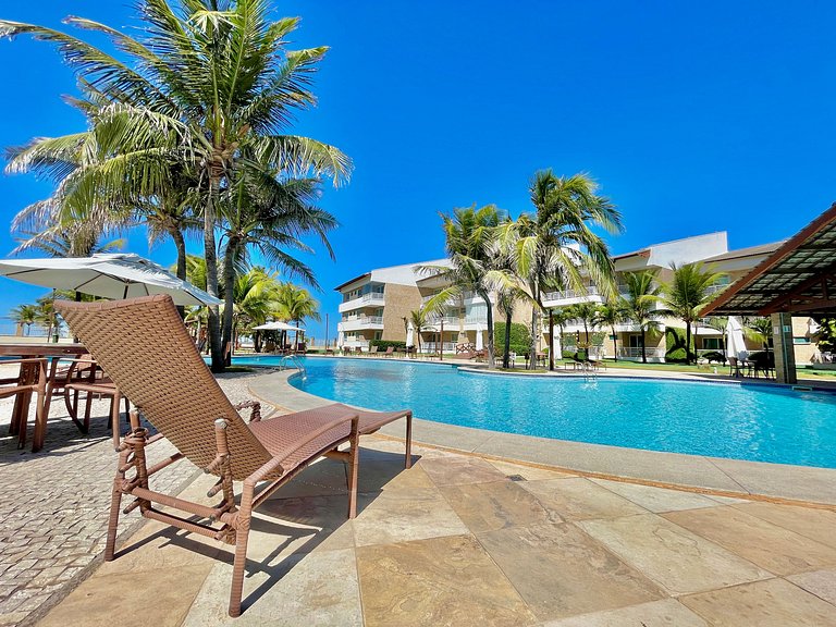 Resort Paraiso das Dunas - Pé na areia