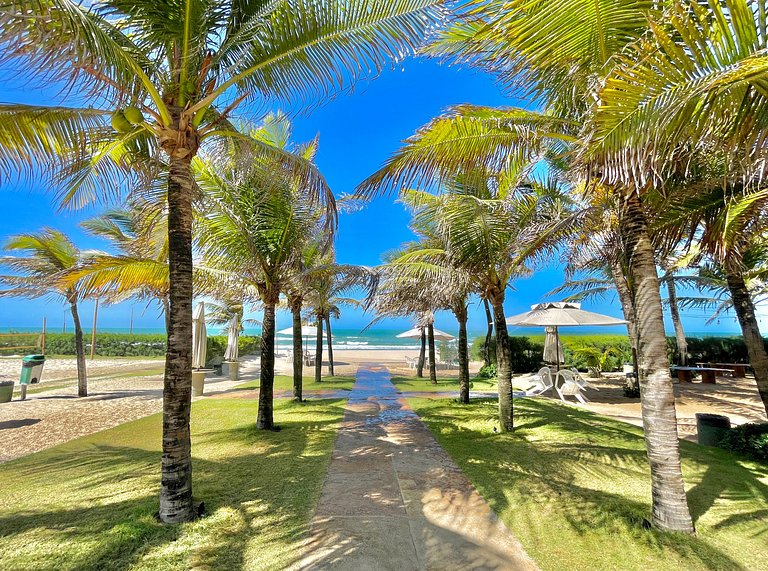 Resort Paraiso das Dunas - Pé na areia