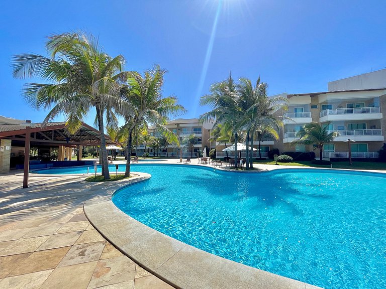Resort Paraiso das Dunas - Pé na areia