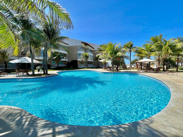 Resort Paraiso das Dunas - Pé na areia