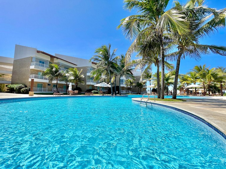 Resort Paraiso das Dunas - Pé na areia
