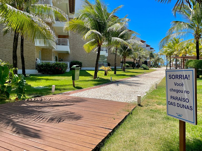 Resort Paraiso das Dunas - Pé na areia