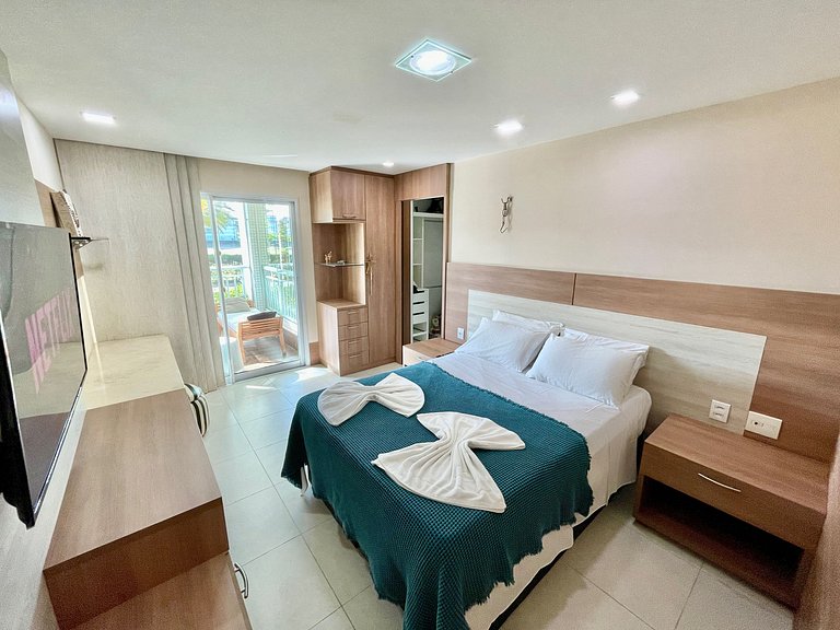 Golf Ville Rez-de-Chaussée: 3 Suites, Vue Golf & Barbecue