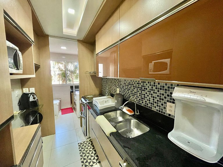 Apartamento terreo exclusivo no Golf Ville