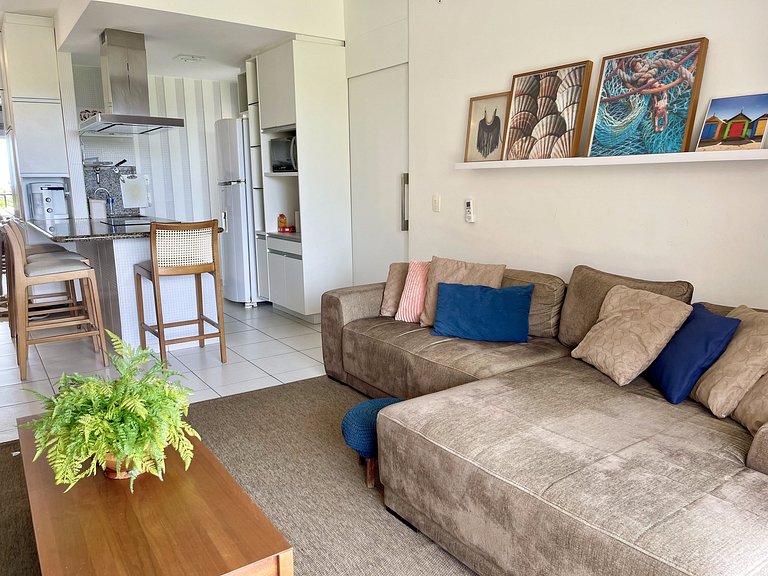 Apartamento vista mar no Beach Living, Be My Guest