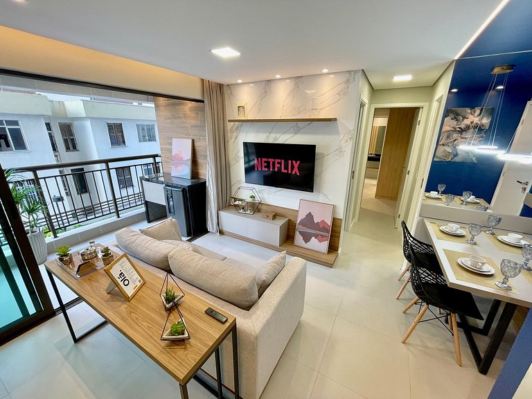 Apartamento único no melhor do Meireles
