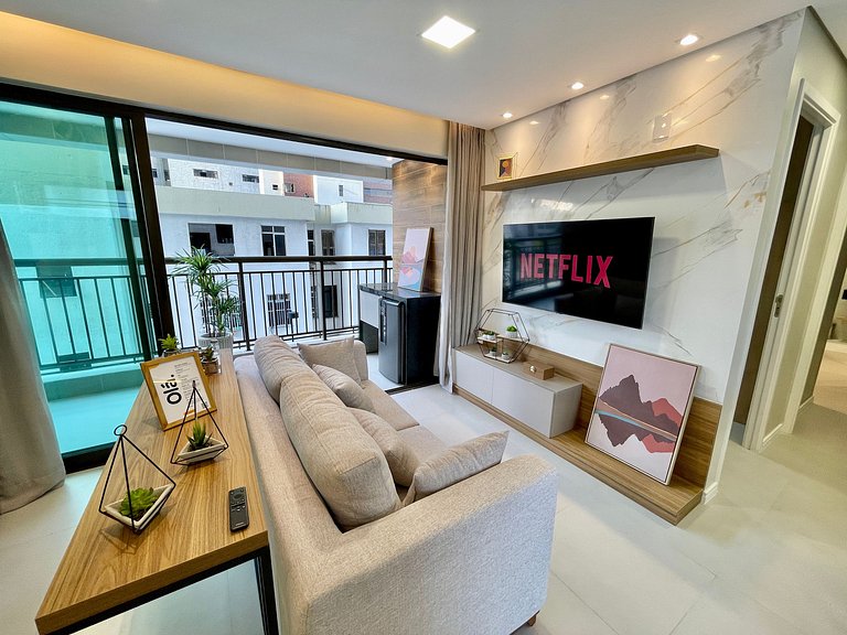 Apartamento único no melhor do Meireles