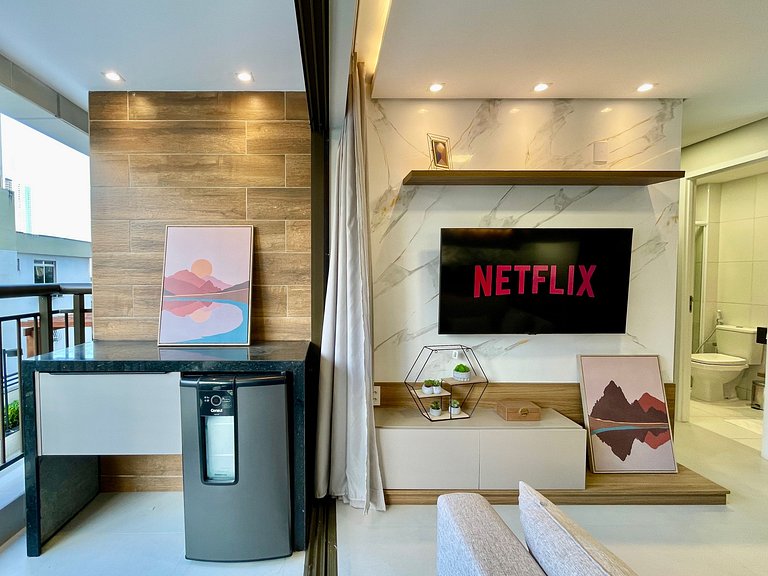 Apartamento único no melhor do Meireles
