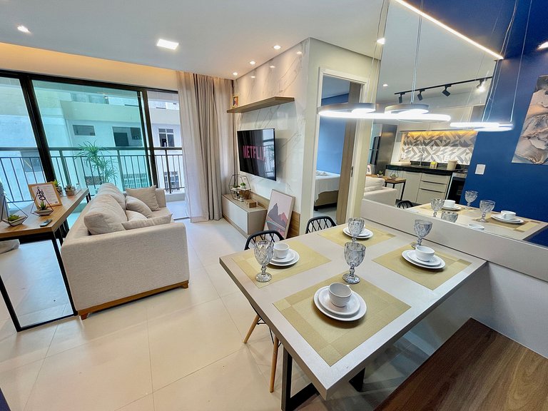 Apartamento único no melhor do Meireles