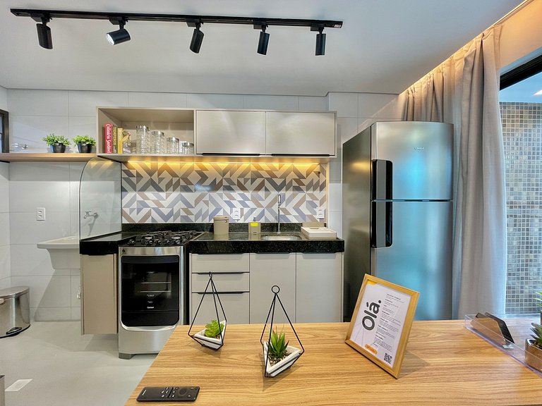 Apartamento único no melhor do Meireles