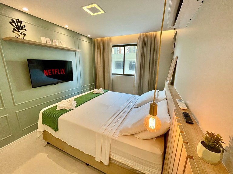 Apartamento único no melhor do Meireles