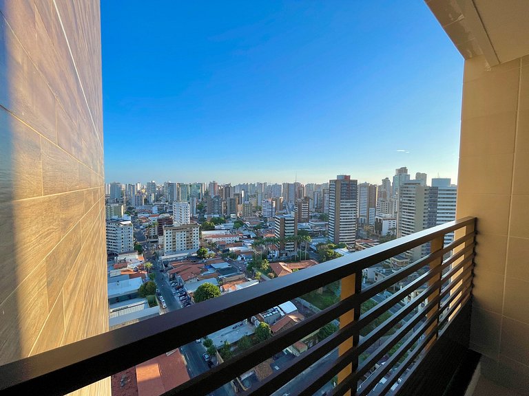 Lindo apartamento com vista no Meireles