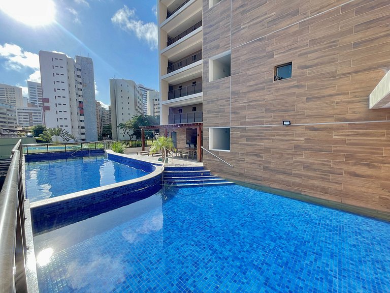 Lindo apartamento com vista no Meireles