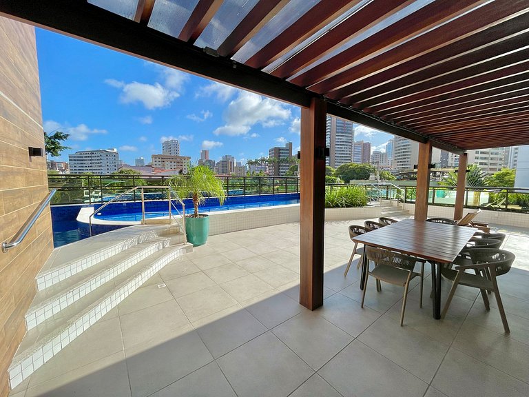 Lindo apartamento com vista no Meireles
