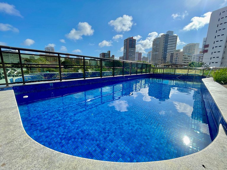 Lindo apartamento com vista no Meireles