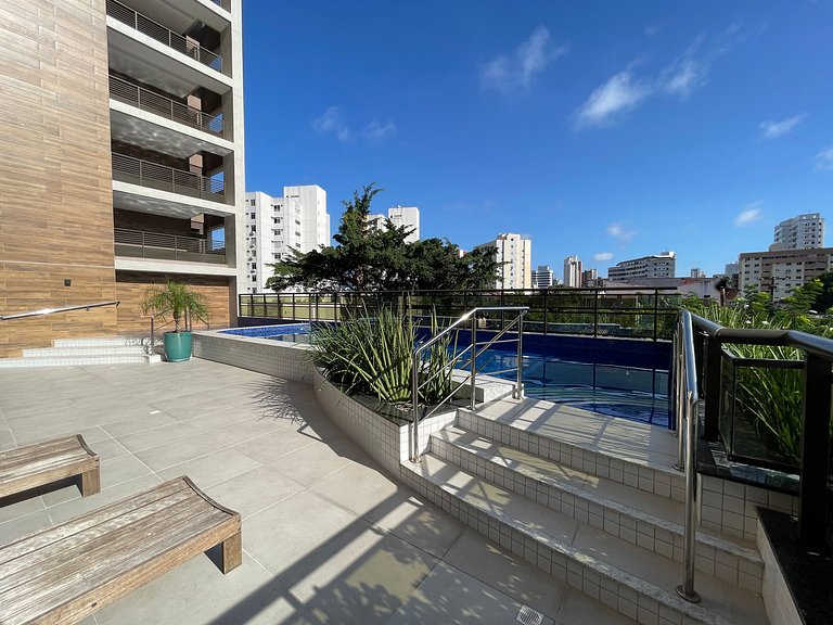 Lindo apartamento com vista no Meireles