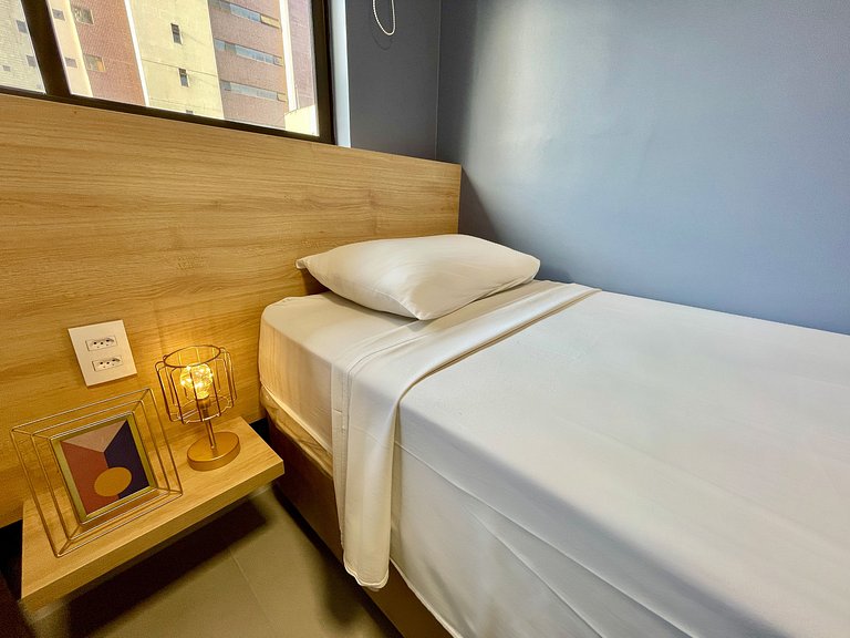 Apartamento único no melhor do Meireles