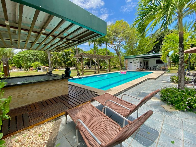 Villa Equestre – Casa Completa p/ Grupos em Aquiraz