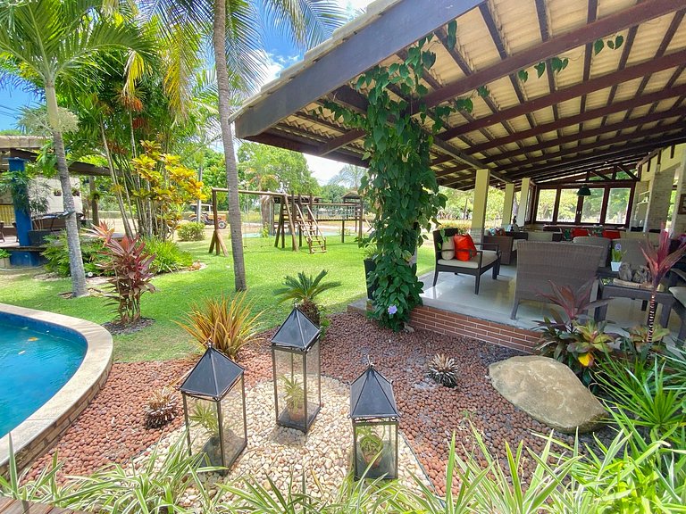 Villa Equestre – Casa Grande para Grupos en Aquiraz