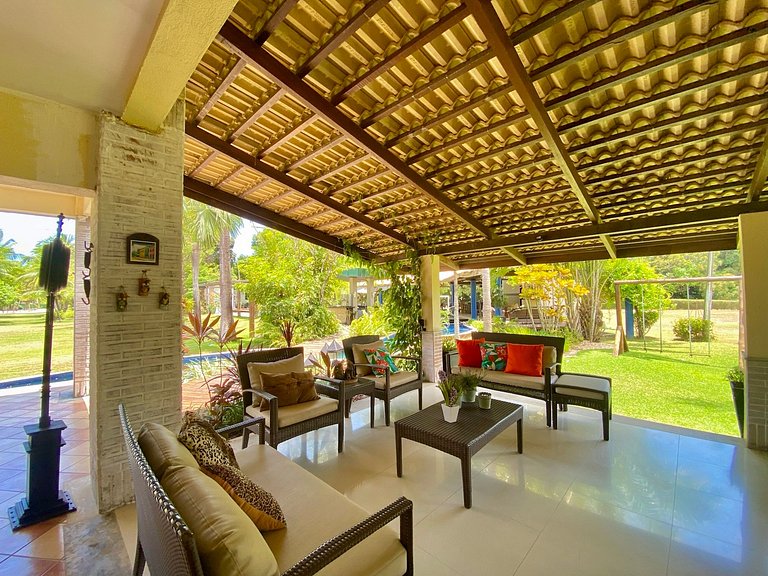 Villa Equestre – Casa Completa p/ Grupos em Aquiraz