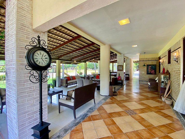 Villa Equestre – Casa Completa p/ Grupos em Aquiraz