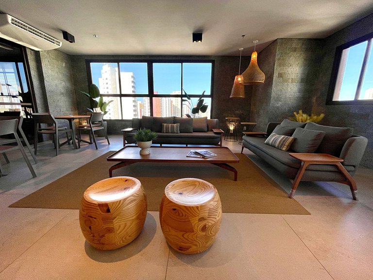 Golf Ville Rez-de-Chaussée : Vue Golf & Barbecue - 3 Chb