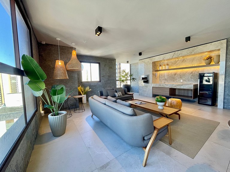 Golf Ville Ground Floor: Golf View & BBQ - 3 Bedrooms Aquiraz