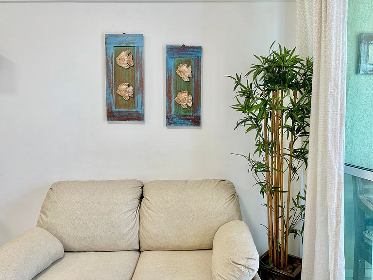 Lindo e decorado apartamento no Palm Beach
