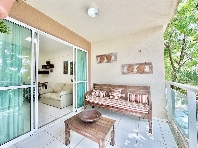 Lindo e decorado apartamento no Palm Beach