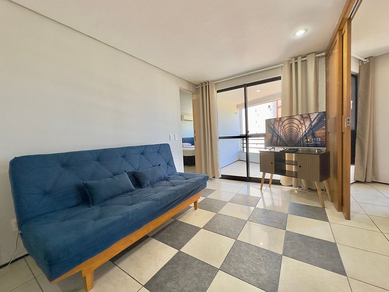 Apartamento Vista Mar no icônico Iate Plaza Hotel