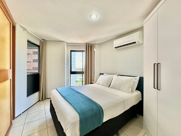 Apartamento Vista Mar no icônico Iate Plaza Hotel