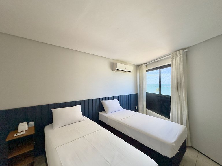 Apartamento Vista Mar no icônico Iate Plaza Hotel