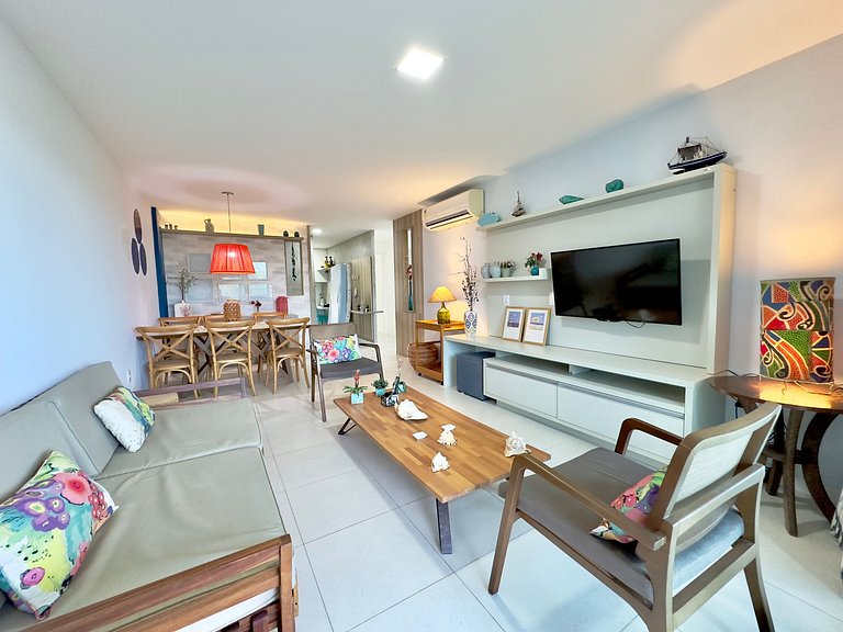 Lindo apartamento Vista Mar no Golf Ville