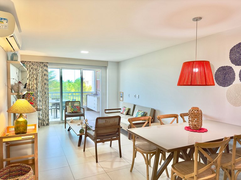 Lindo apartamento Vista Mar no Golf Ville