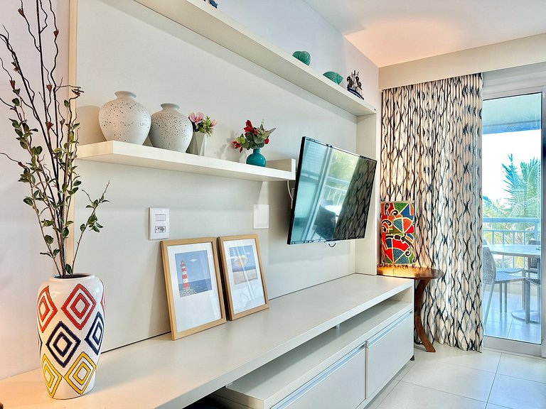 Lindo apartamento Vista Mar no Golf Ville