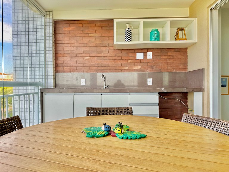 Lindo apartamento Vista Mar no Golf Ville