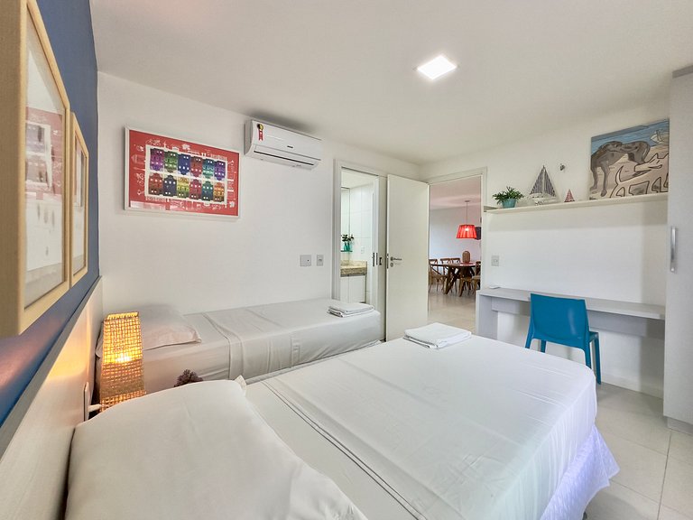 Lindo apartamento Vista Mar no Golf Ville