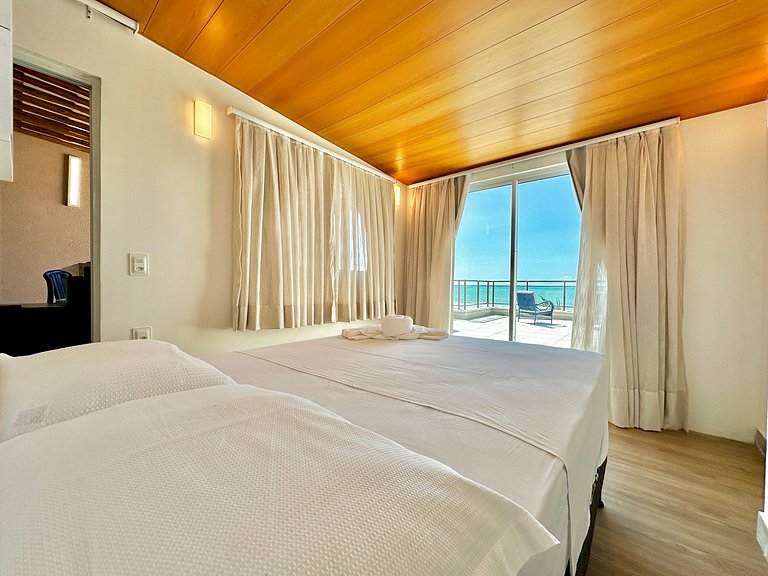 Cobertura sensacional Vista Mar por Be My Guest