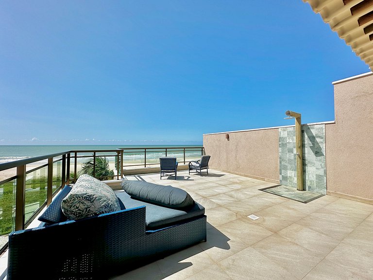 Cobertura Duplex com Frente-Mar em Flecheiras