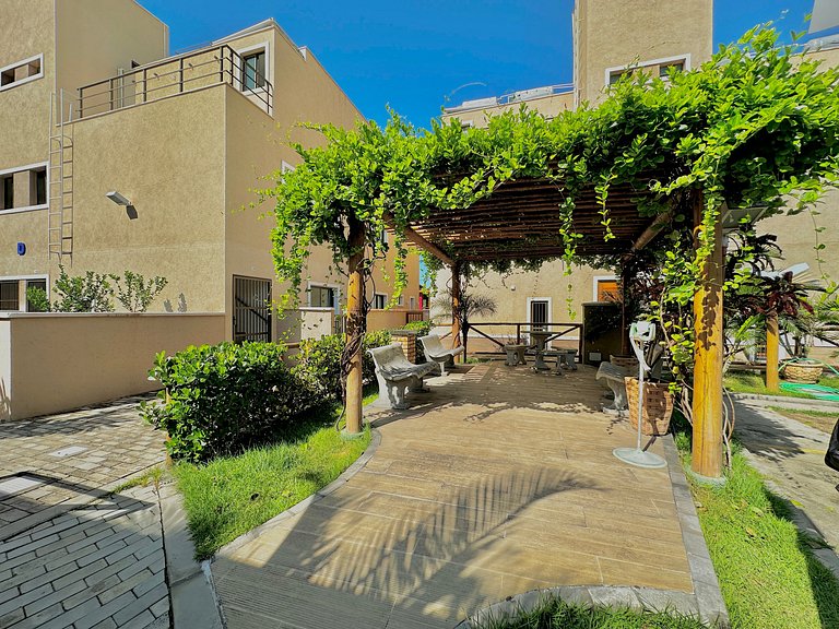 Apto confortável na frente do mar de Flecheiras