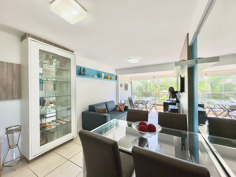 Apartamento lindo e confortável no Beach Place