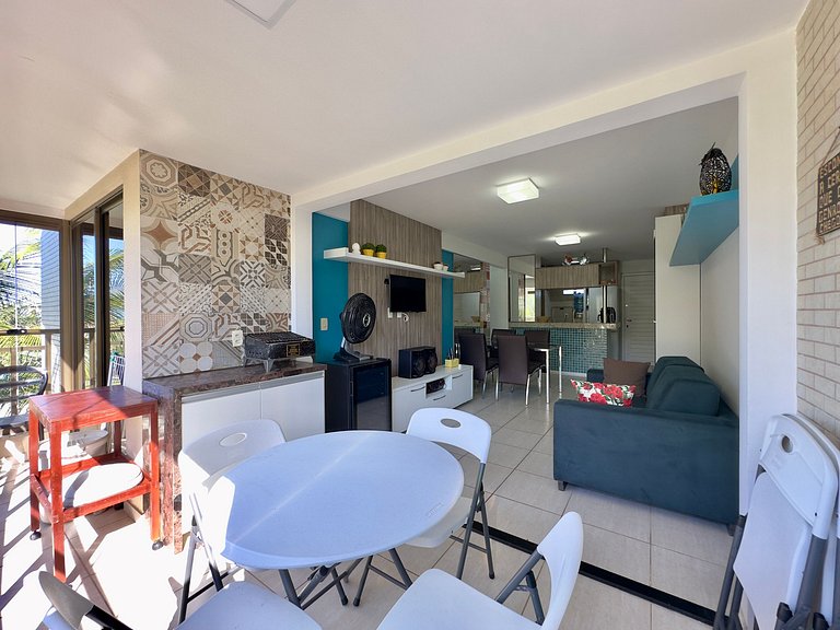 Apartamento lindo e confortável no Beach Place