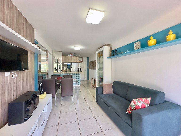 Apartamento lindo e confortável no Beach Place
