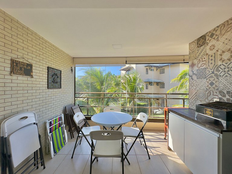 Apartamento lindo e confortável no Beach Place