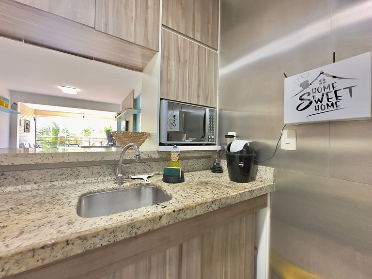 Apartamento lindo e confortável no Beach Place