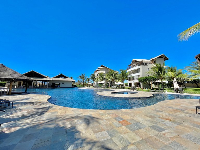 Apartamento lindo e confortável no Beach Place